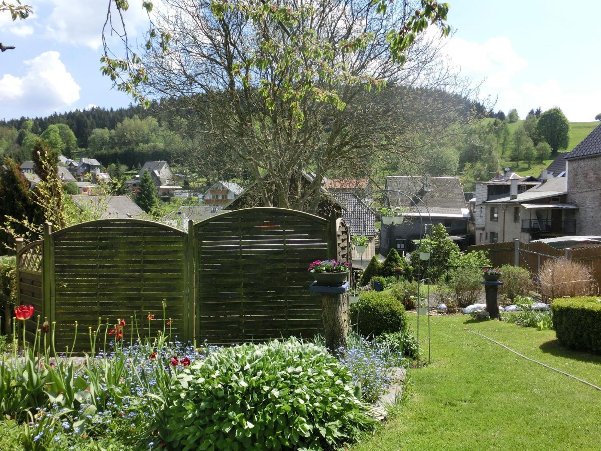 Apartment In Thuringian Forest With Garden Schwarzatal Екстер'єр фото
